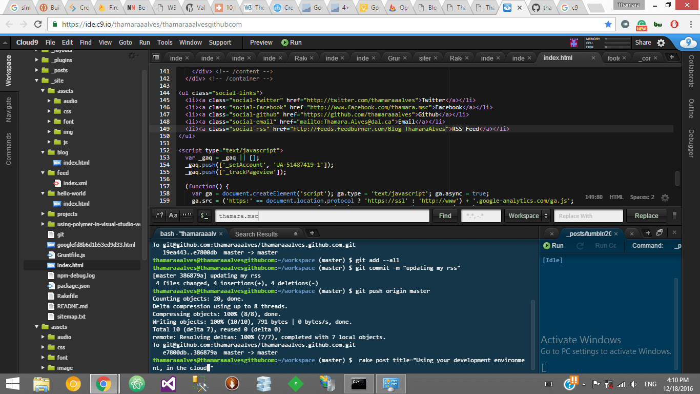 Creating post Creating post